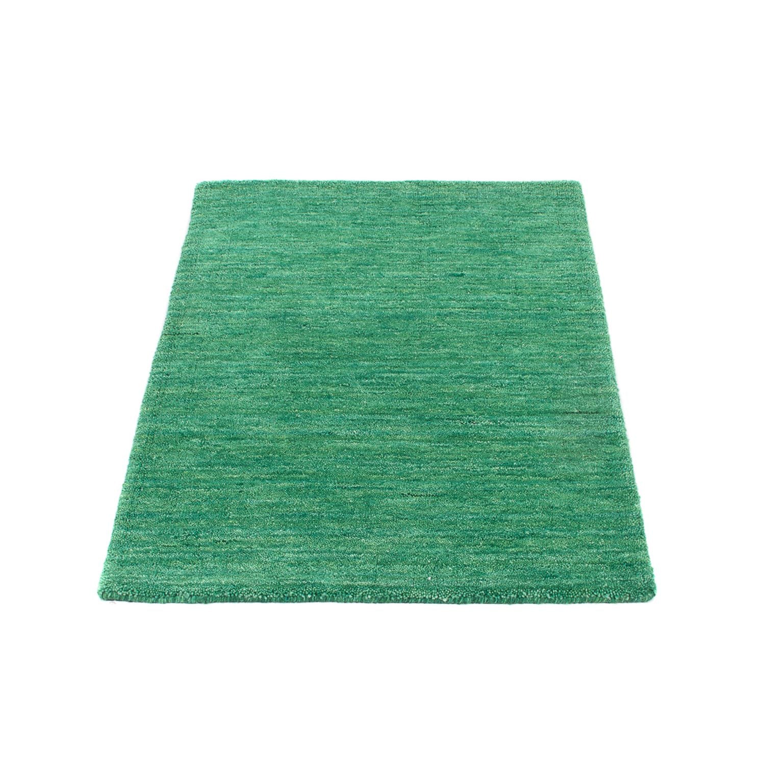 Gabbeh Teppich - Softy - 90 x 60 cm - grün