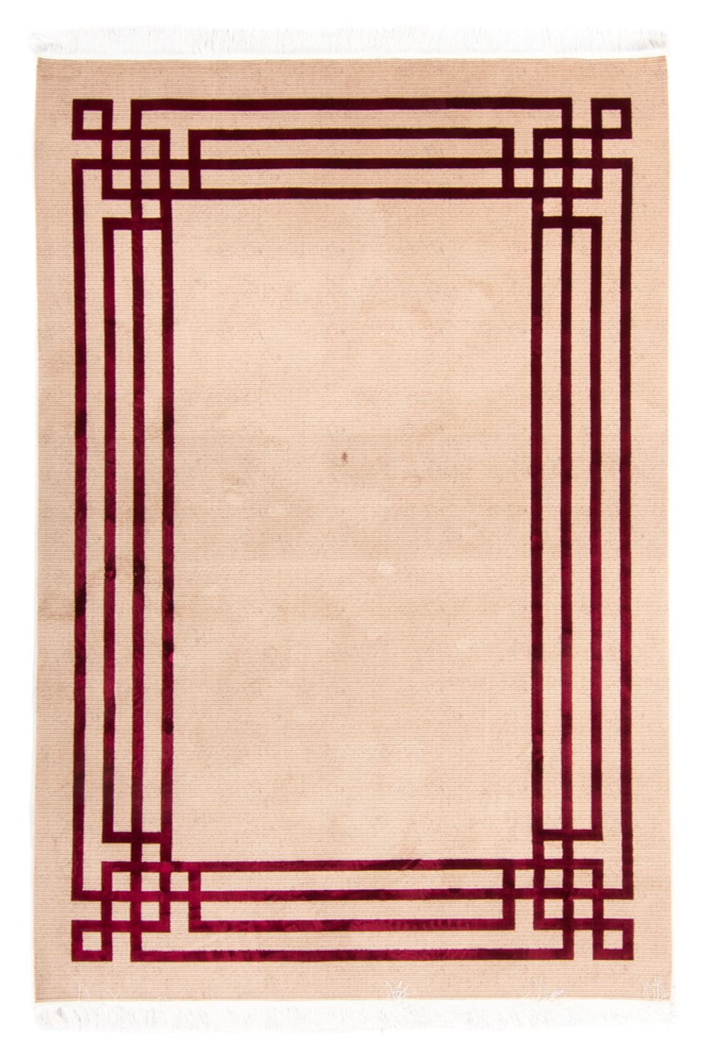 Designer Teppich - 225 x 150 cm - beige