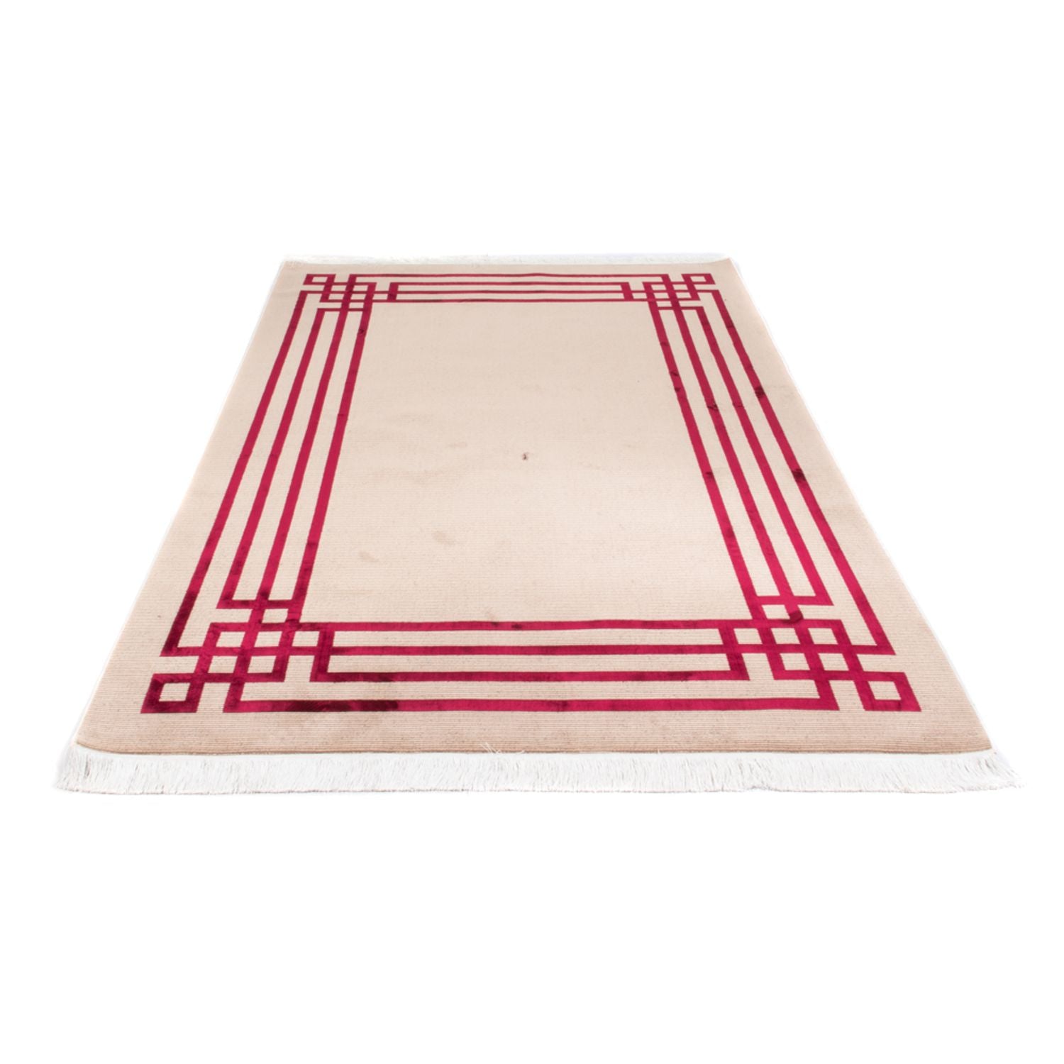 Designer Teppich - 225 x 150 cm - beige