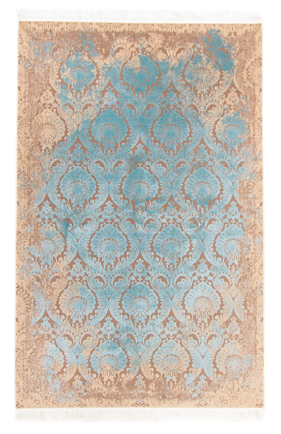 Designer Teppich - 225 x 150 cm - türkis