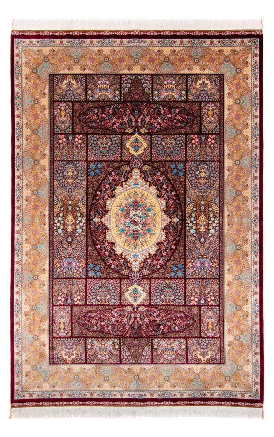 Perserteppich - Ghom - 300 x 200 cm - rot