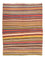 Kelim Teppich - Old - 215 x 172 cm - mehrfarbig