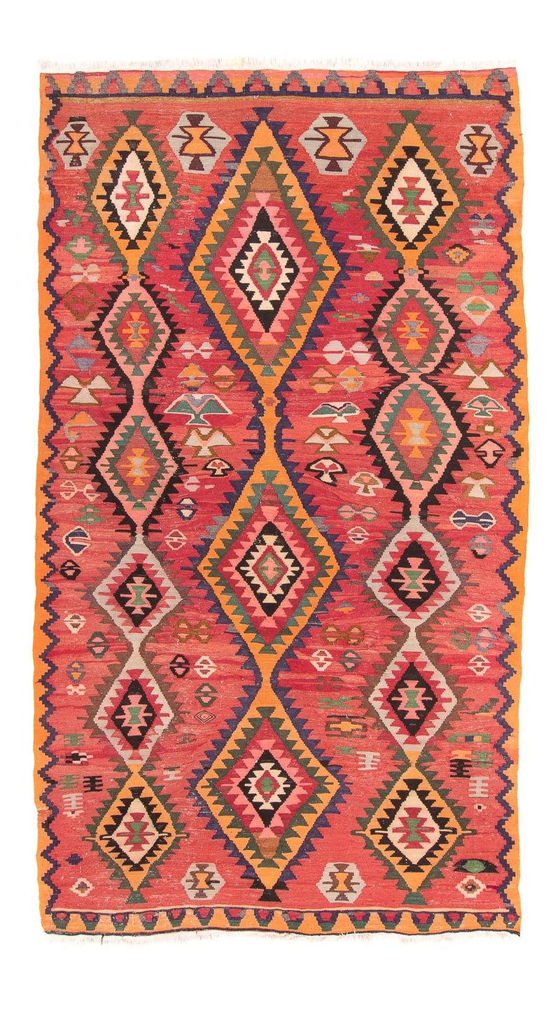 Läufer Kelim - Old - 310 x 165 cm - mehrfarbig