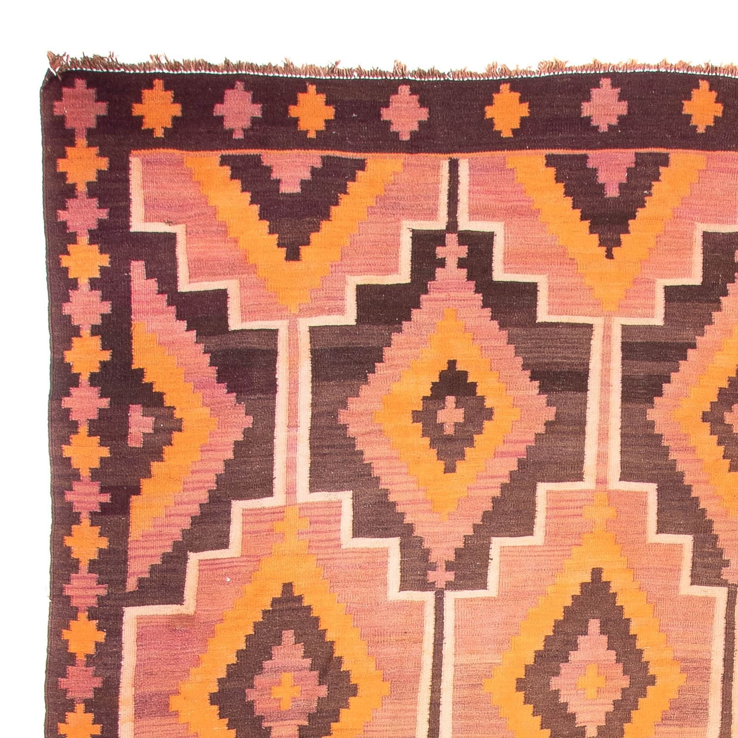 Kelim Teppich - Old - 460 x 280 cm - mehrfarbig