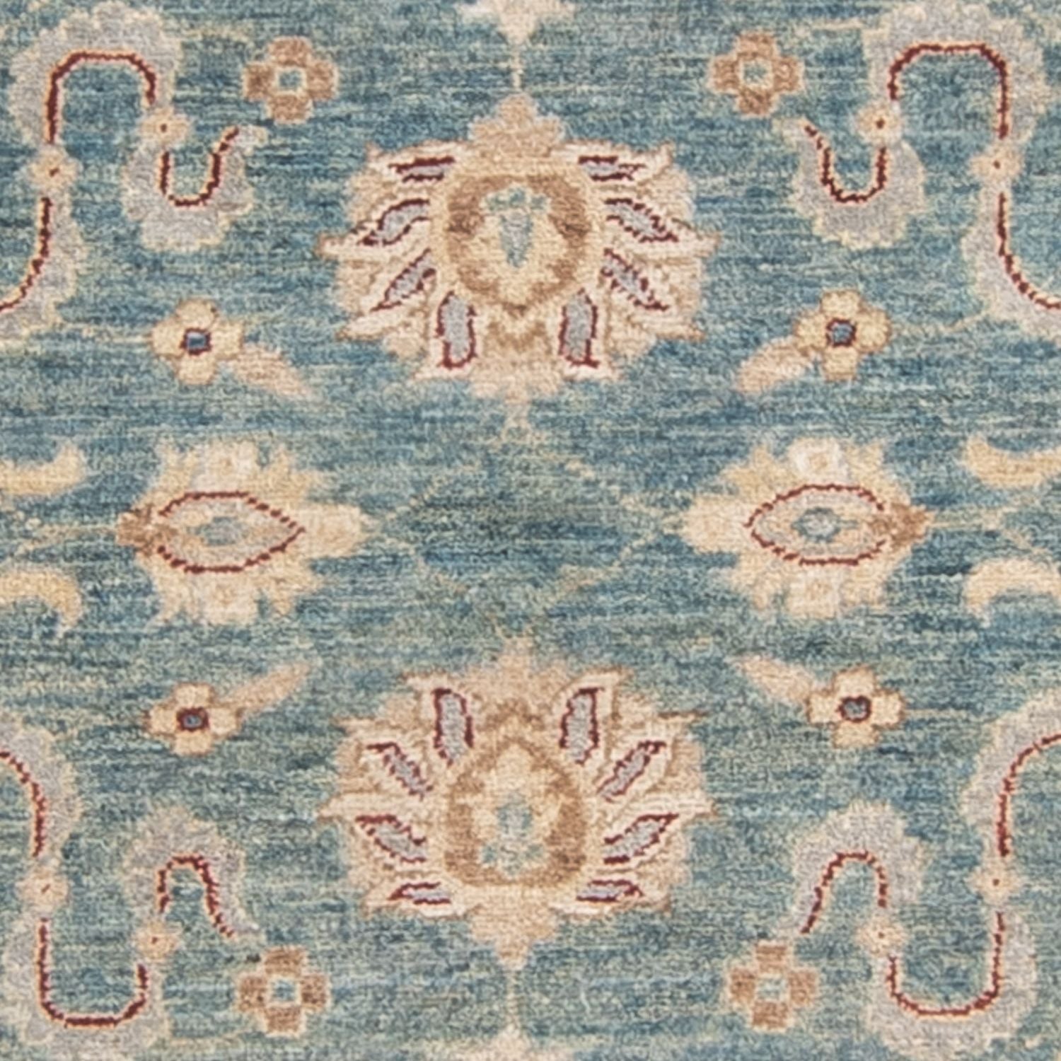 Läufer Ziegler - 194 x 78 cm - türkis