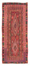 Läufer Kelim - Old - 355 x 150 cm - mehrfarbig