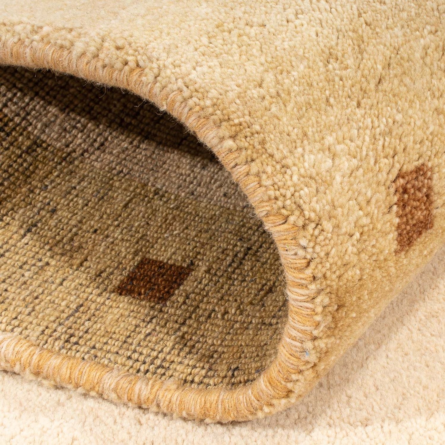 Gabbeh Teppich - Indus - 158 x 105 cm - beige