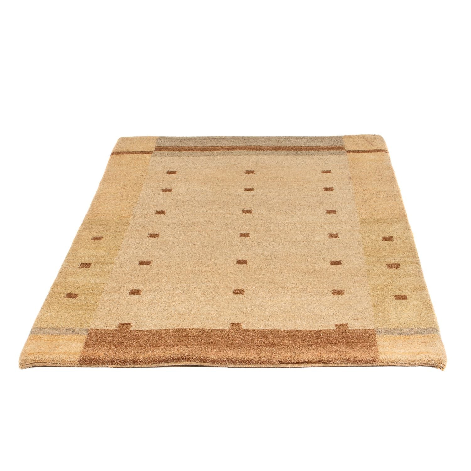 Gabbeh Teppich - Indus - 158 x 105 cm - beige