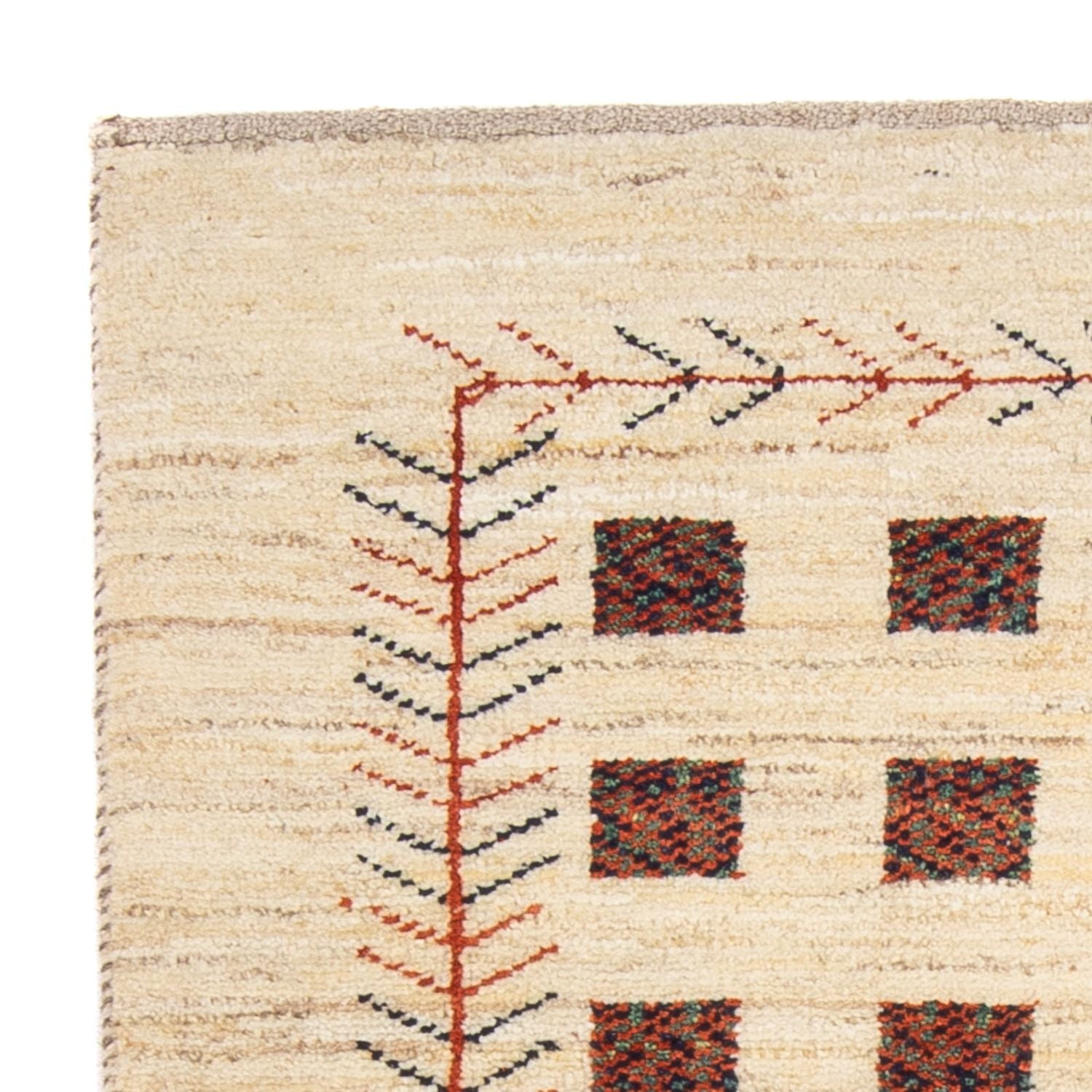 Gabbeh Teppich - Perser - 135 x 84 cm - beige