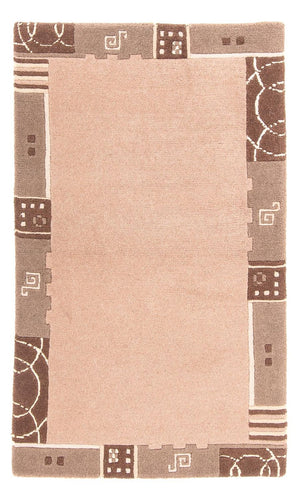 Nepal Teppich - 148 x 83 cm - hellbraun
