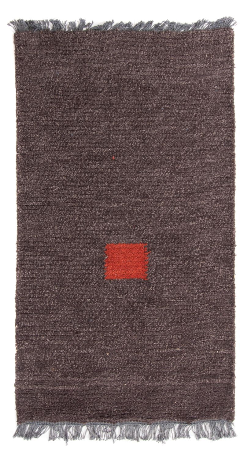 Nepal Teppich - 140 x 70 cm - grau