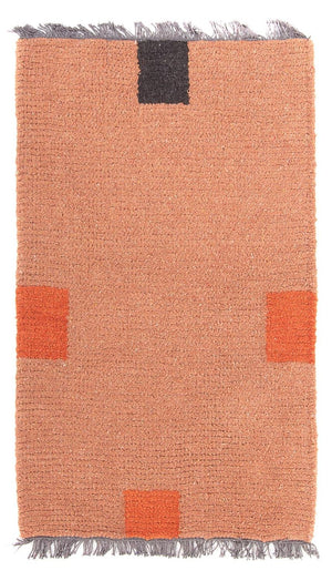 Nepal Teppich - 140 x 70 cm - mehrfarbig