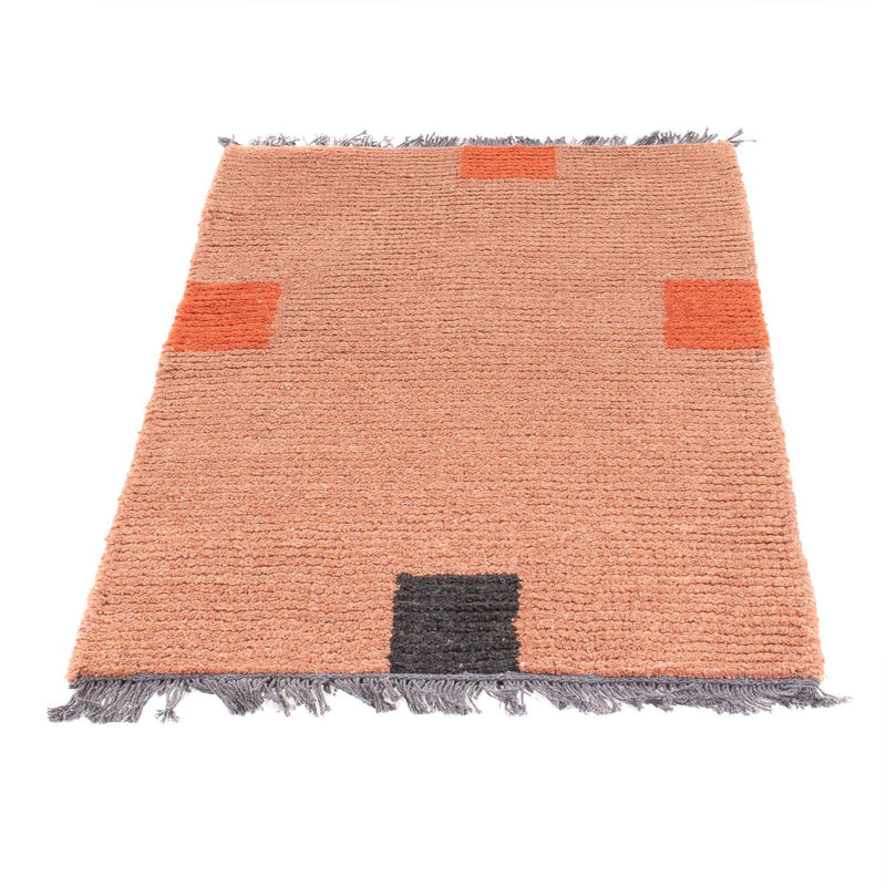 Nepal Teppich - 140 x 70 cm - mehrfarbig