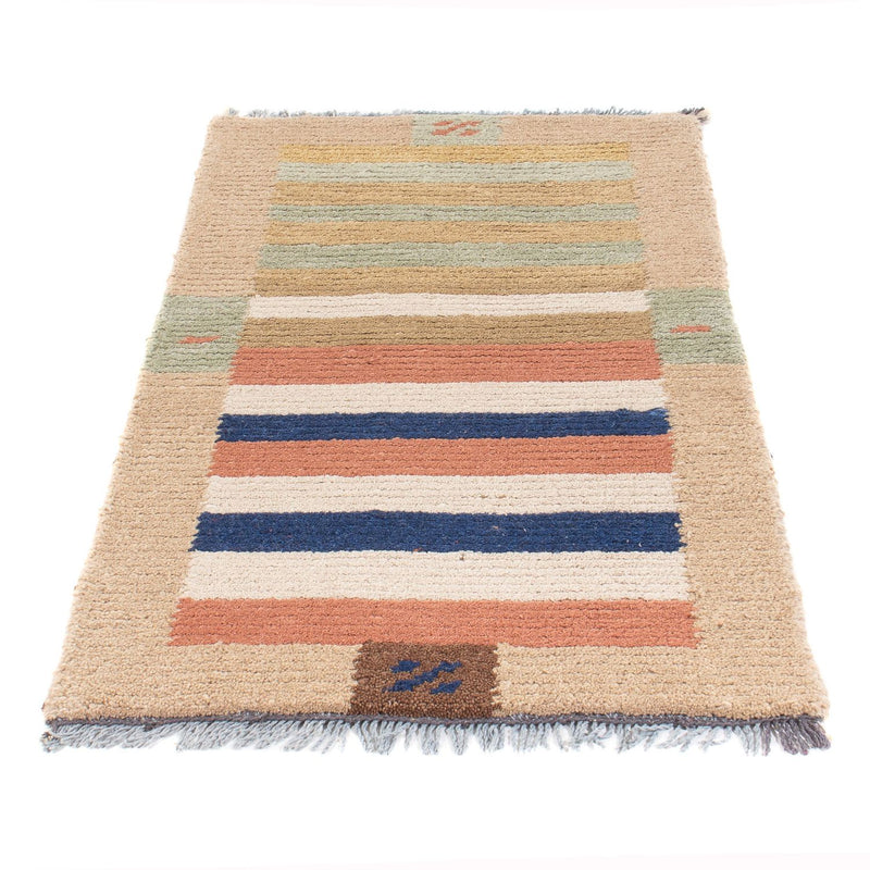 Nepal Teppich - 140 x 70 cm - mehrfarbig