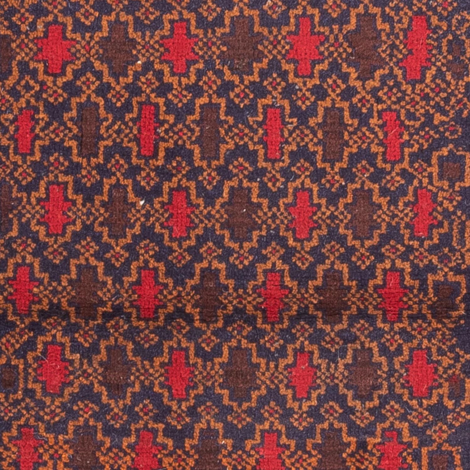 Belutsch Teppich - 131 x 72 cm - mehrfarbig