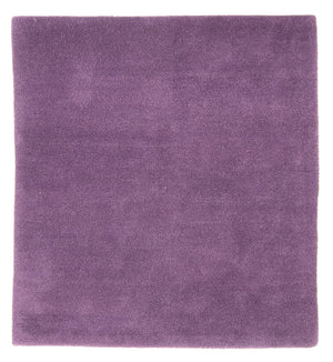 Nepal Teppich - 135 x 120 cm - lila