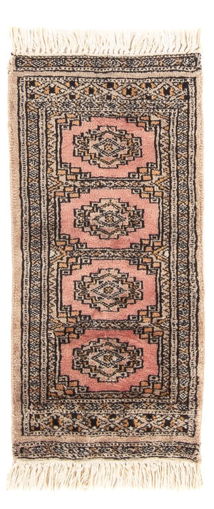 Pakistan Teppich - 62 x 30 cm - lachs