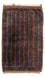 Afghan Teppich - 100 x 61 cm - braun