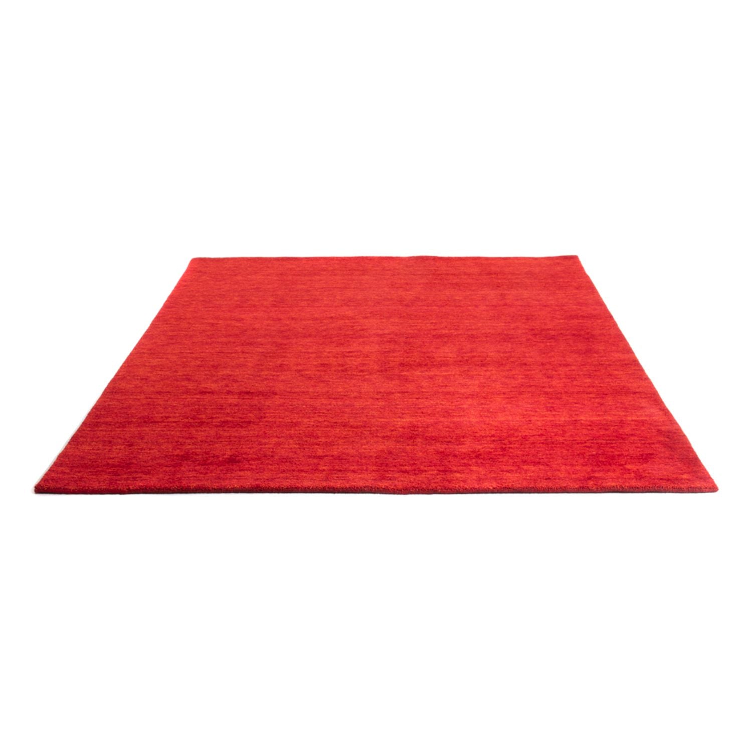 Gabbeh Teppich - Softy quadratisch  - 200 x 200 cm - rot