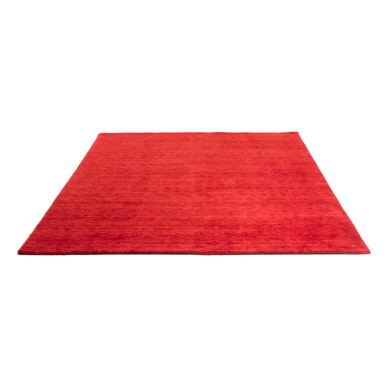 Gabbeh Teppich - Softy quadratisch  - 200 x 200 cm - rot