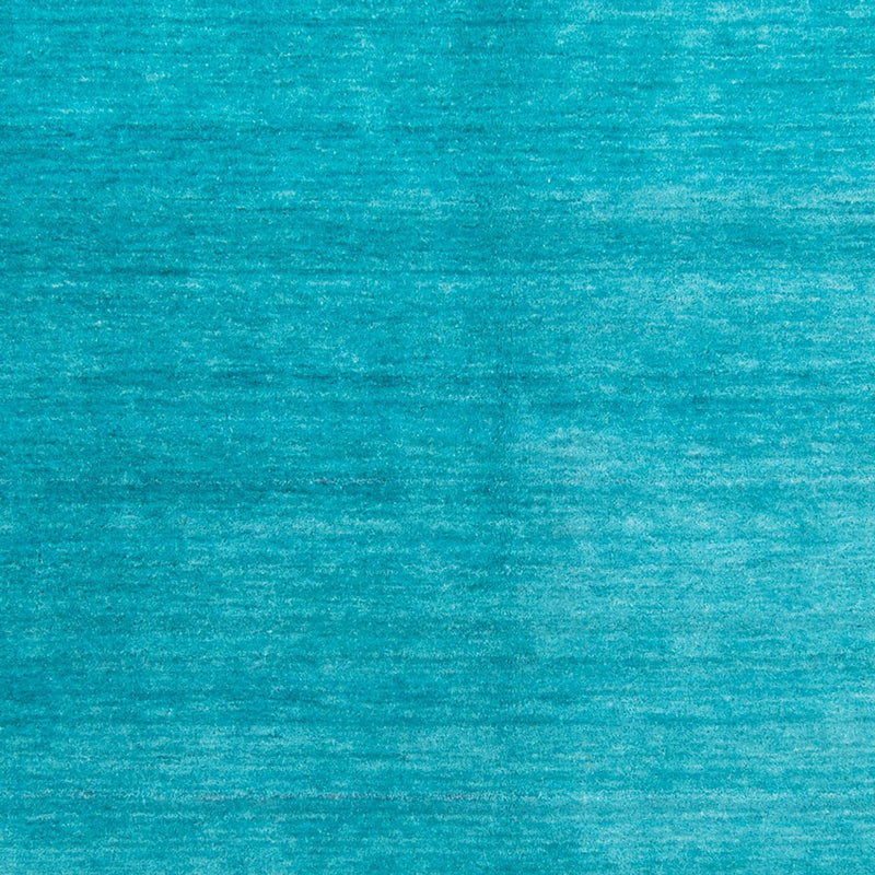 Gabbeh Teppich - Softy quadratisch  - 200 x 200 cm - türkis