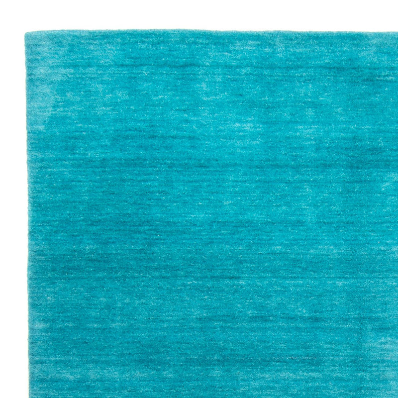 Gabbeh Teppich - Softy quadratisch  - 200 x 200 cm - türkis