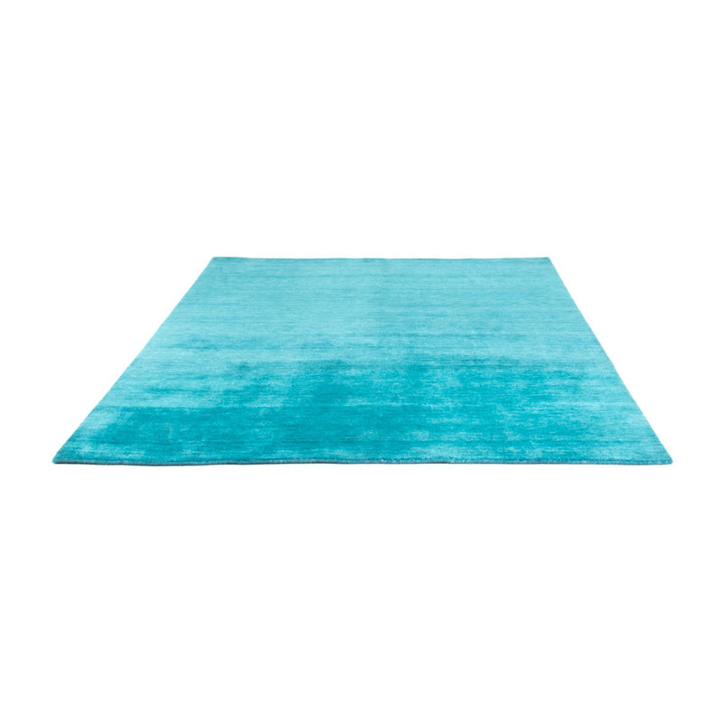 Gabbeh Teppich - Softy quadratisch  - 200 x 200 cm - türkis