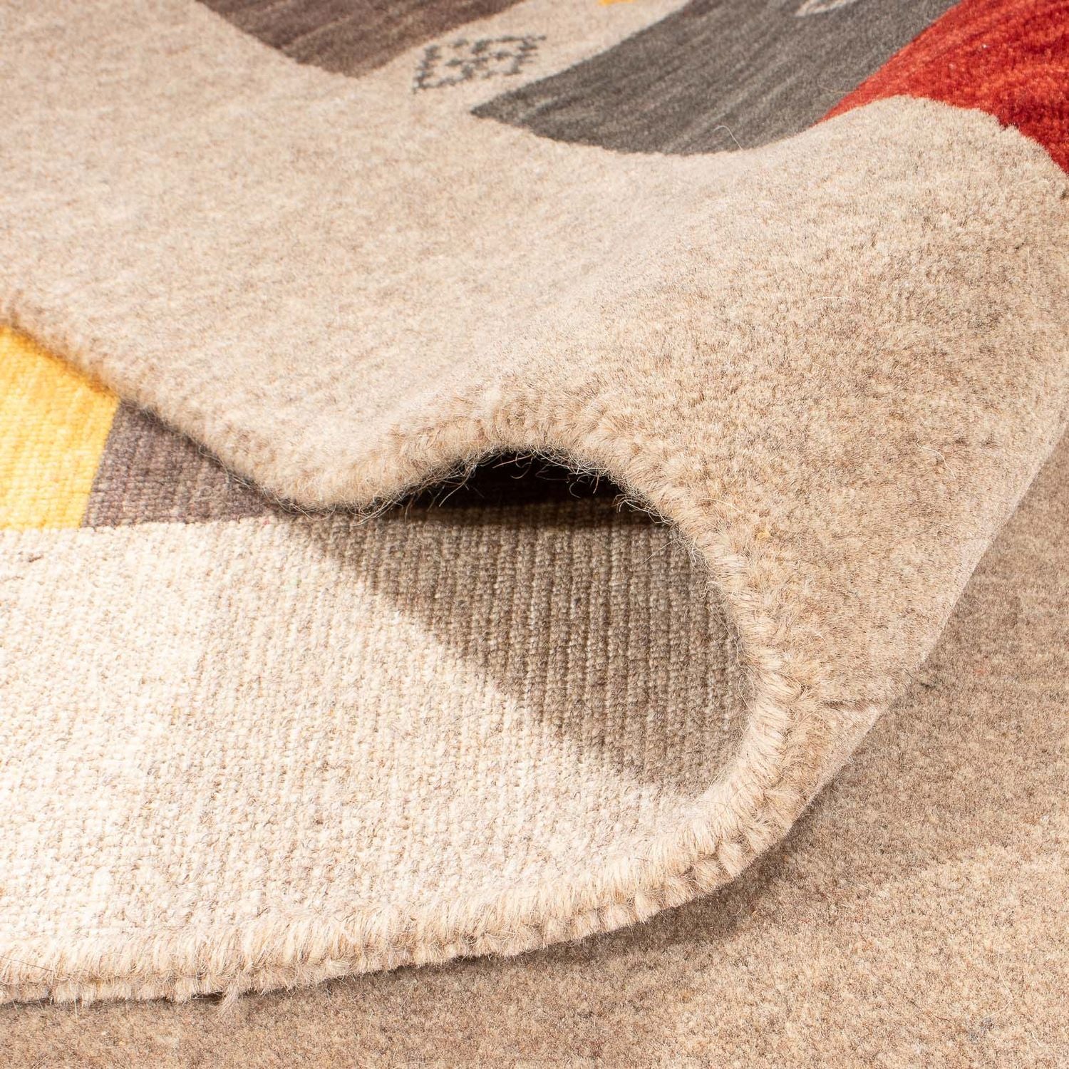 Gabbeh Teppich - Loribaft Softy - 234 x 172 cm - mehrfarbig