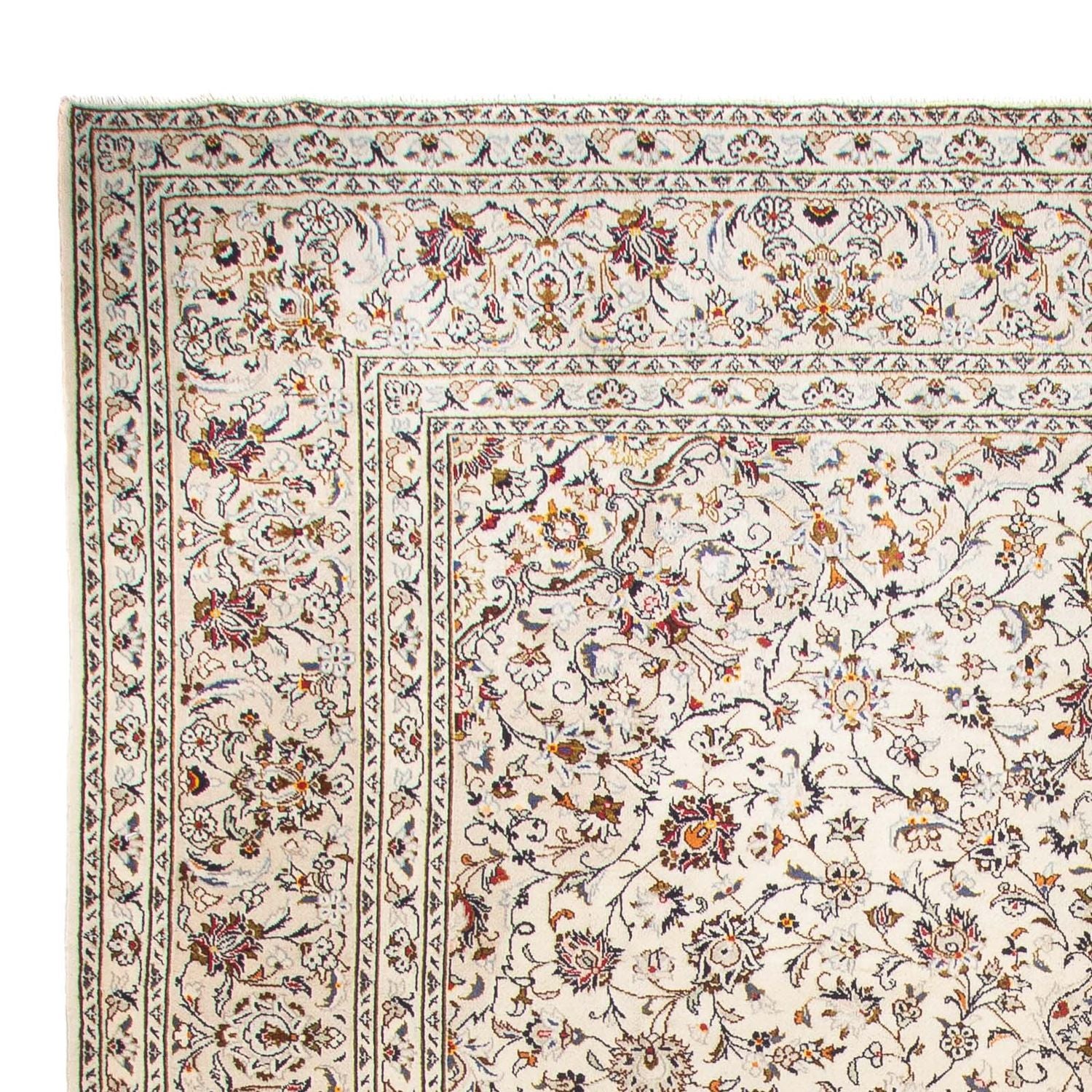 Perserteppich - Keshan - 398 x 295 cm - beige