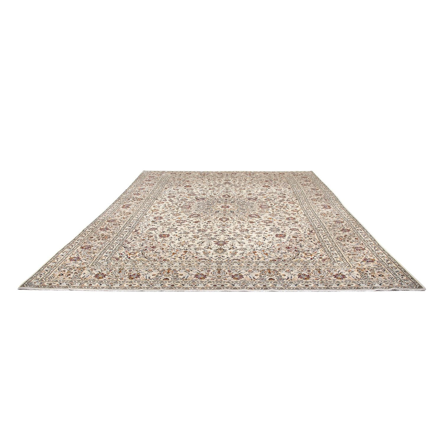 Perserteppich - Keshan - 398 x 295 cm - beige