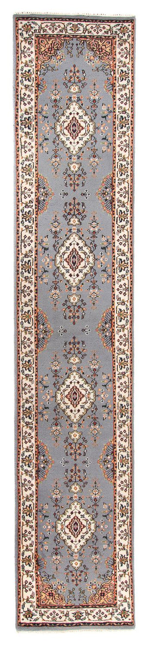 Läufer Orient - Indus - 400 x 80 cm - hellblau