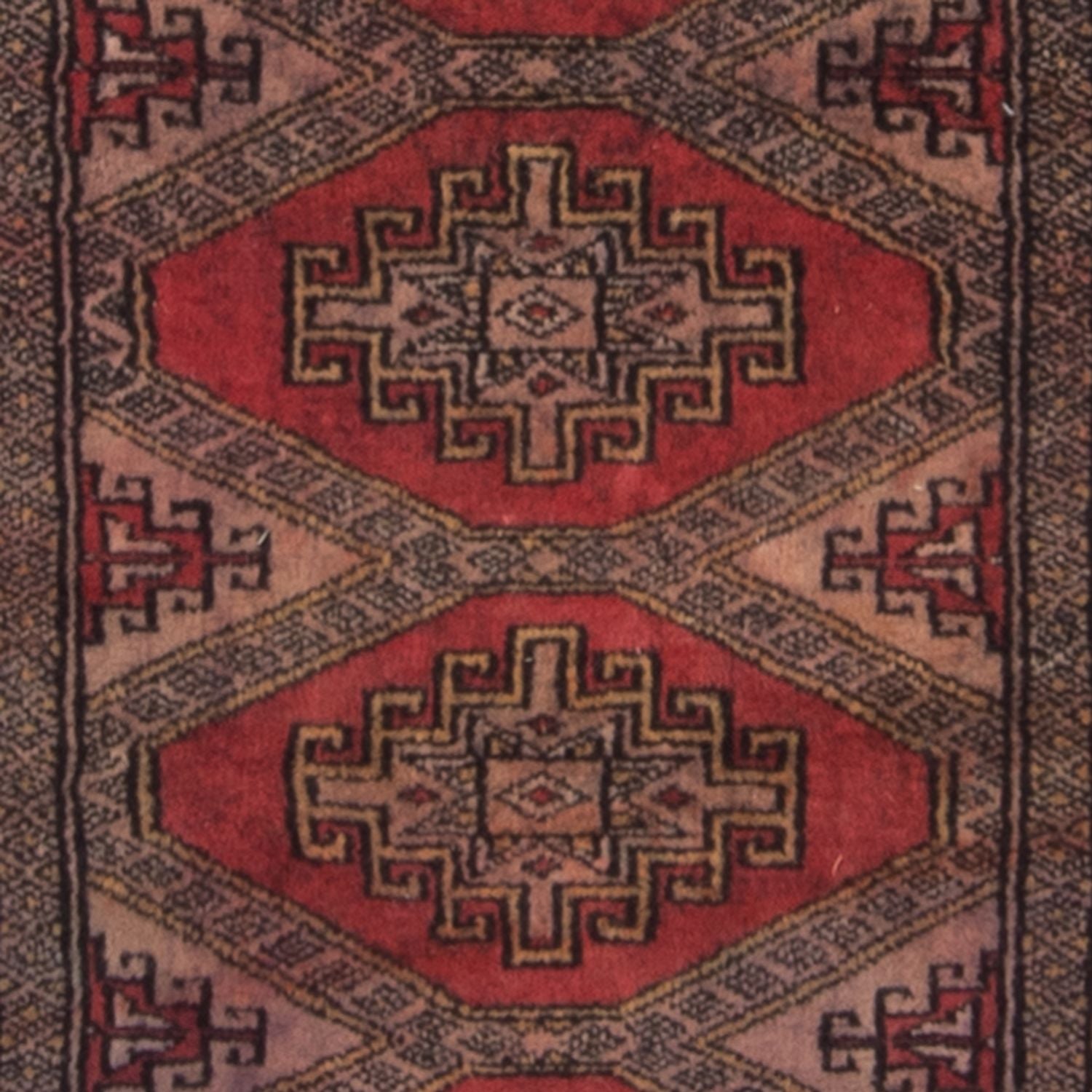 Pakistan Teppich - 92 x 60 cm - mehrfarbig