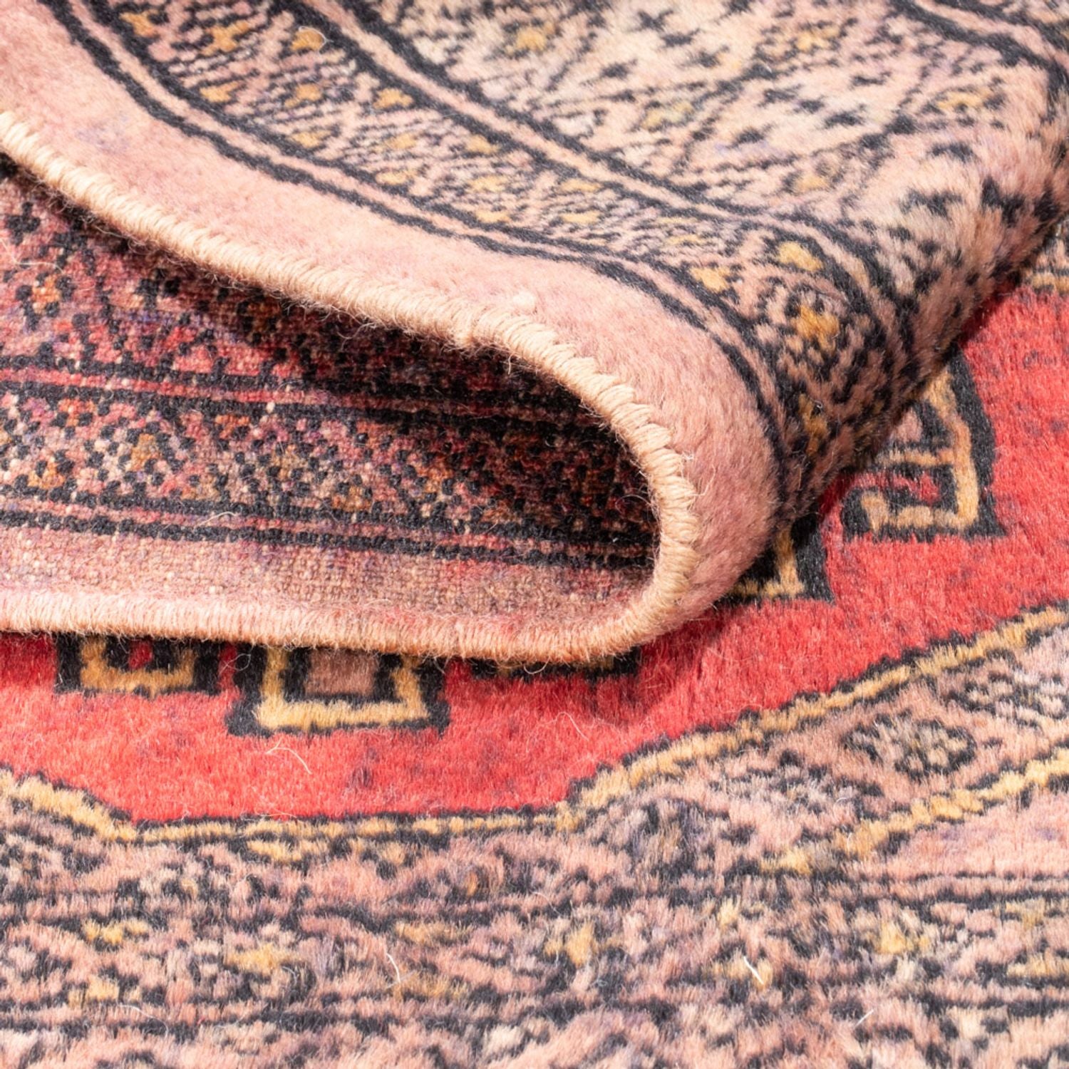 Pakistan Teppich - 92 x 60 cm - mehrfarbig