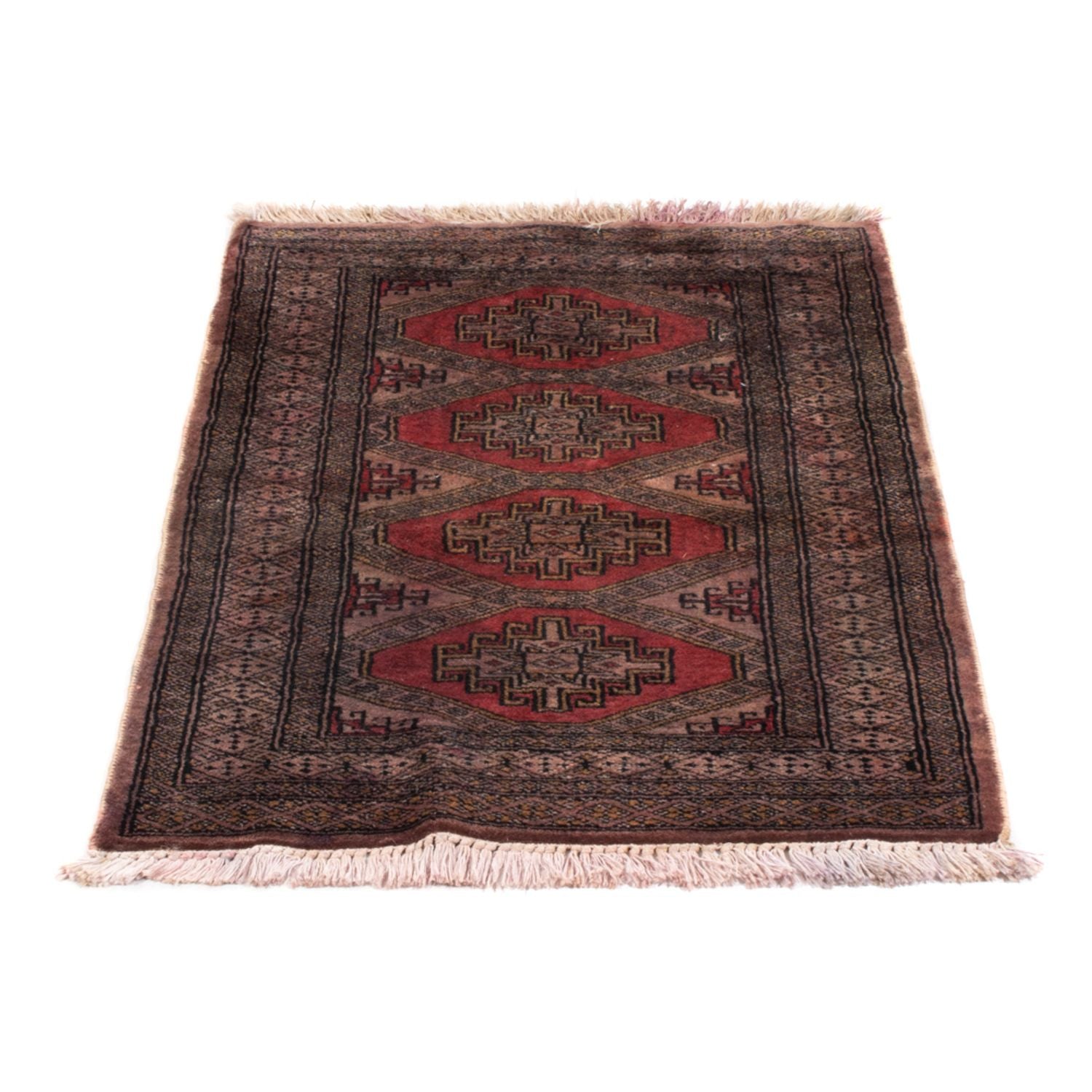 Pakistan Teppich - 92 x 60 cm - mehrfarbig