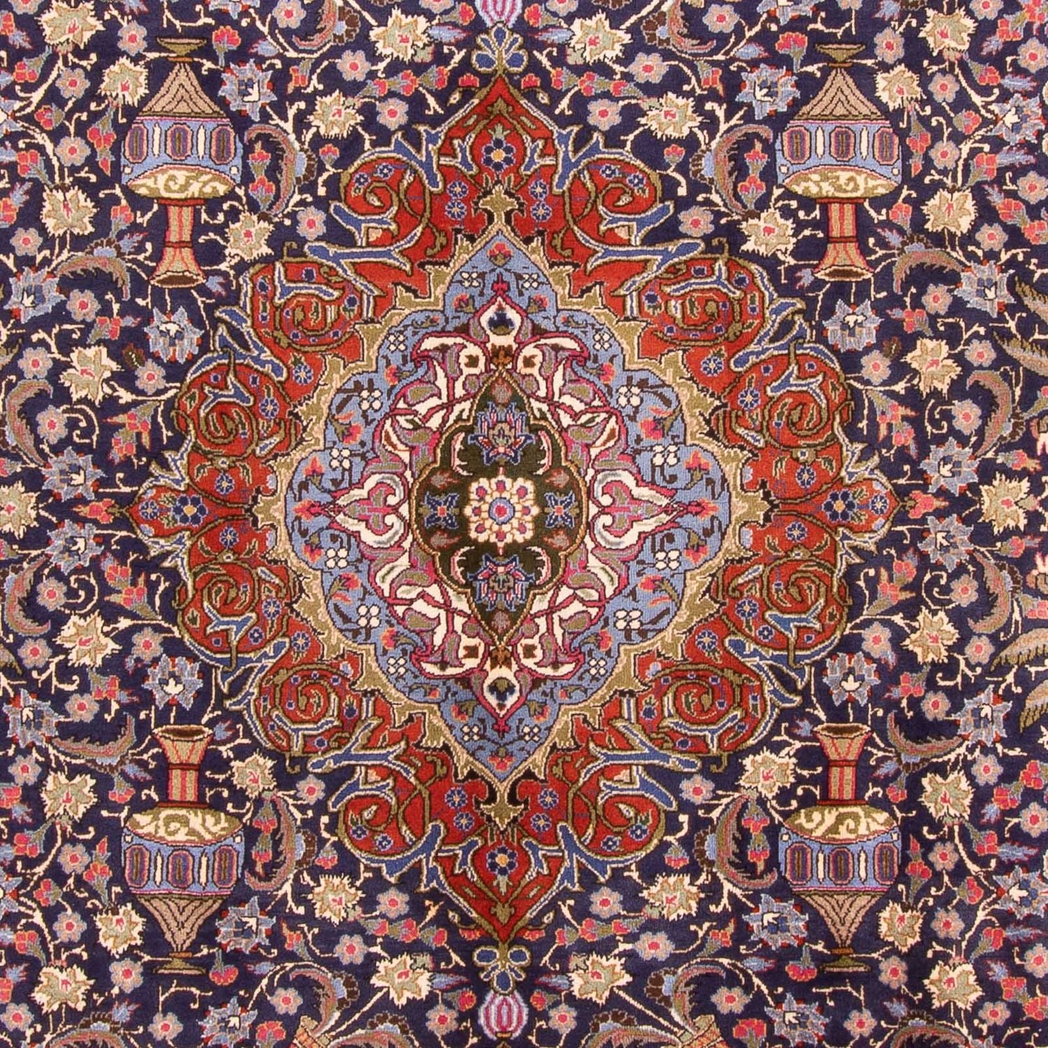 Perserteppich - Classic - 388 x 298 cm - dunkelblau