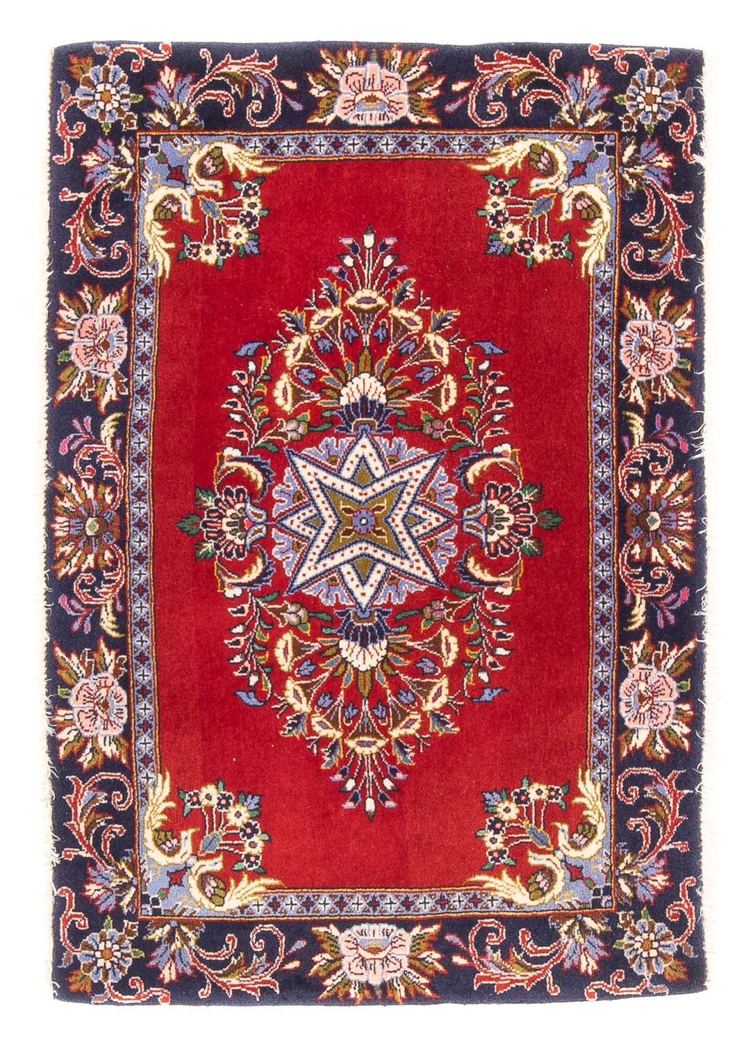 Perserteppich - Täbriz - 98 x 65 cm - rot