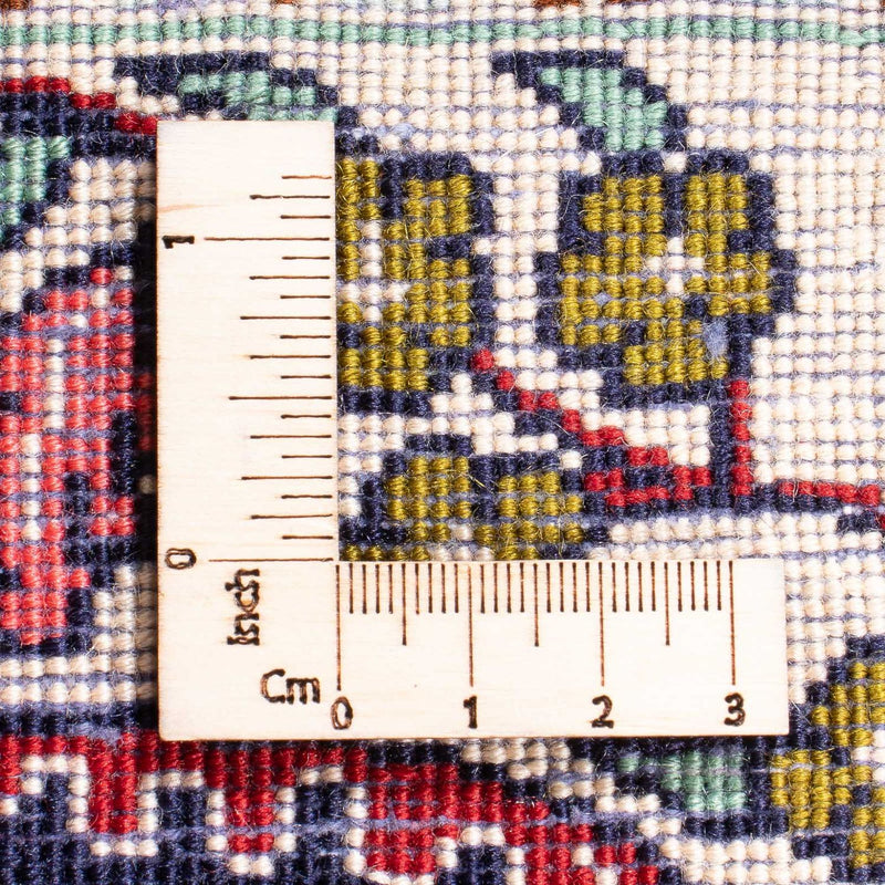 Perserteppich - Täbriz - Royal - 96 x 76 cm - dunkelblau