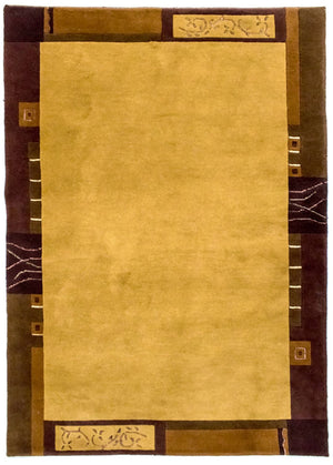 Nepal Teppich 193 x 143 cm Teppichbrücke