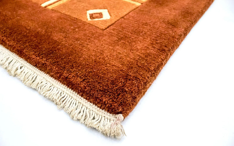 Nepal Teppich 200 x 144 cm - braun