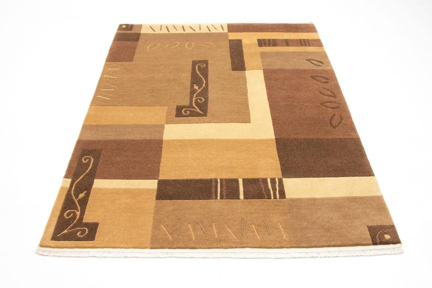 Nepal Teppich 184 x 121 cm - mehrfarbig