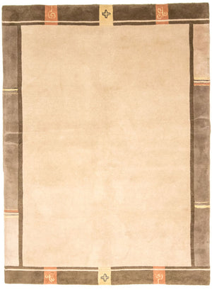 Nepal Teppich 242 x 175 cm Wohnzimmer Teppich