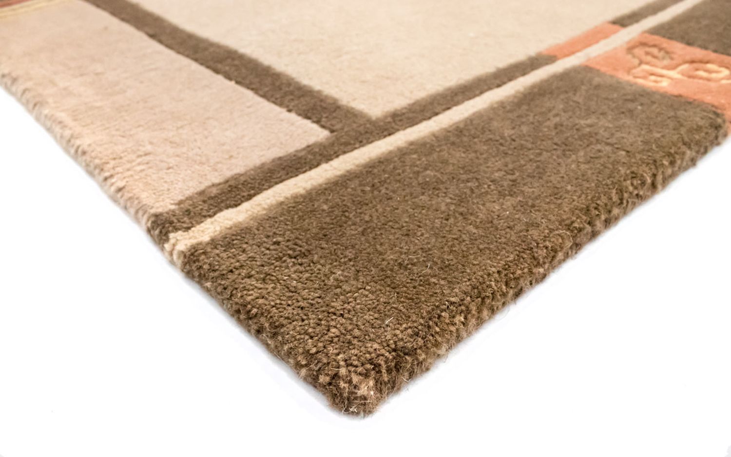 Nepal Teppich 242 x 175 cm Wohnzimmer Teppich