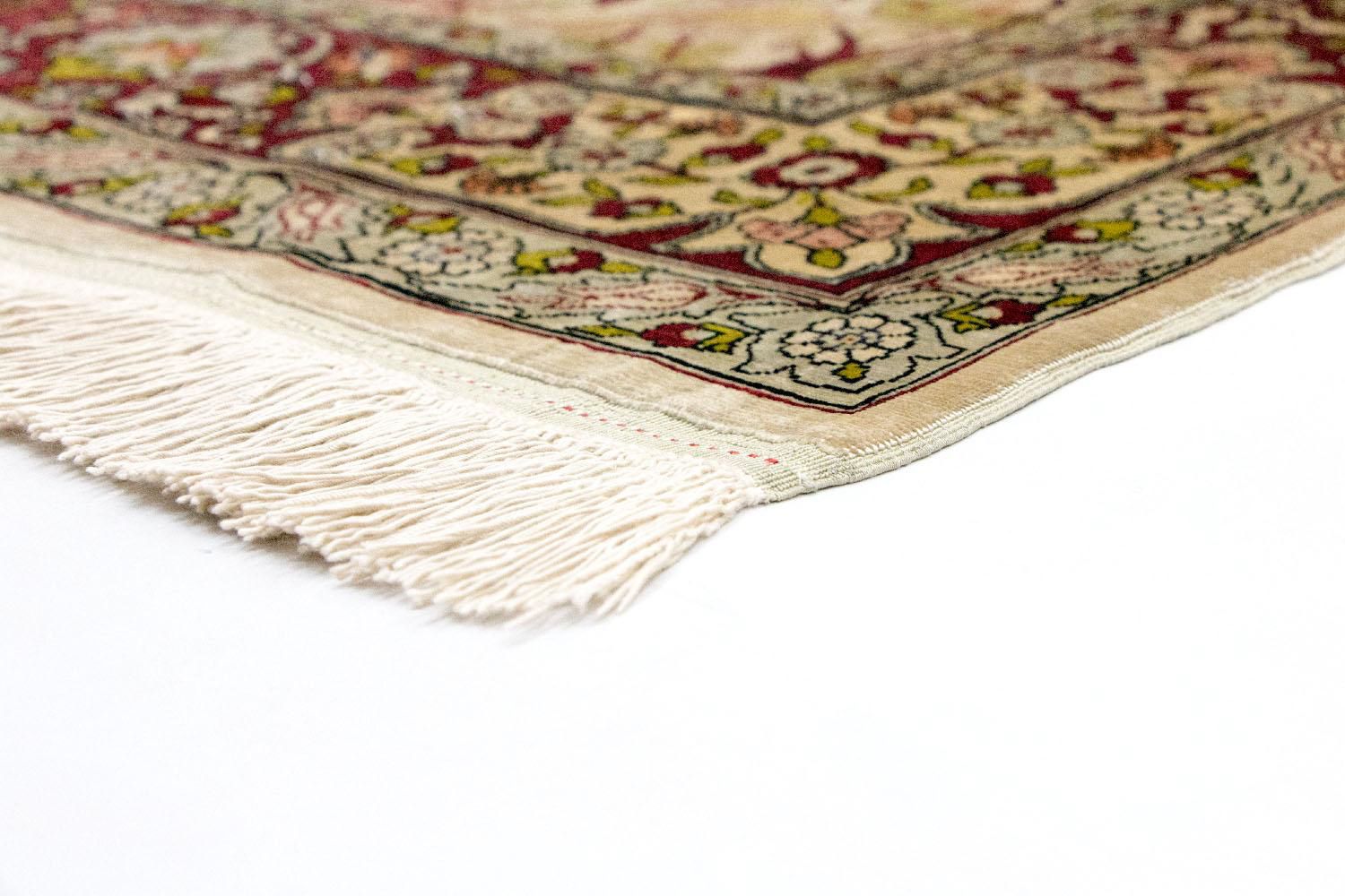 Seidenteppich - Hereke Seide - Premium 150 x 92 cm Teppichbrücke