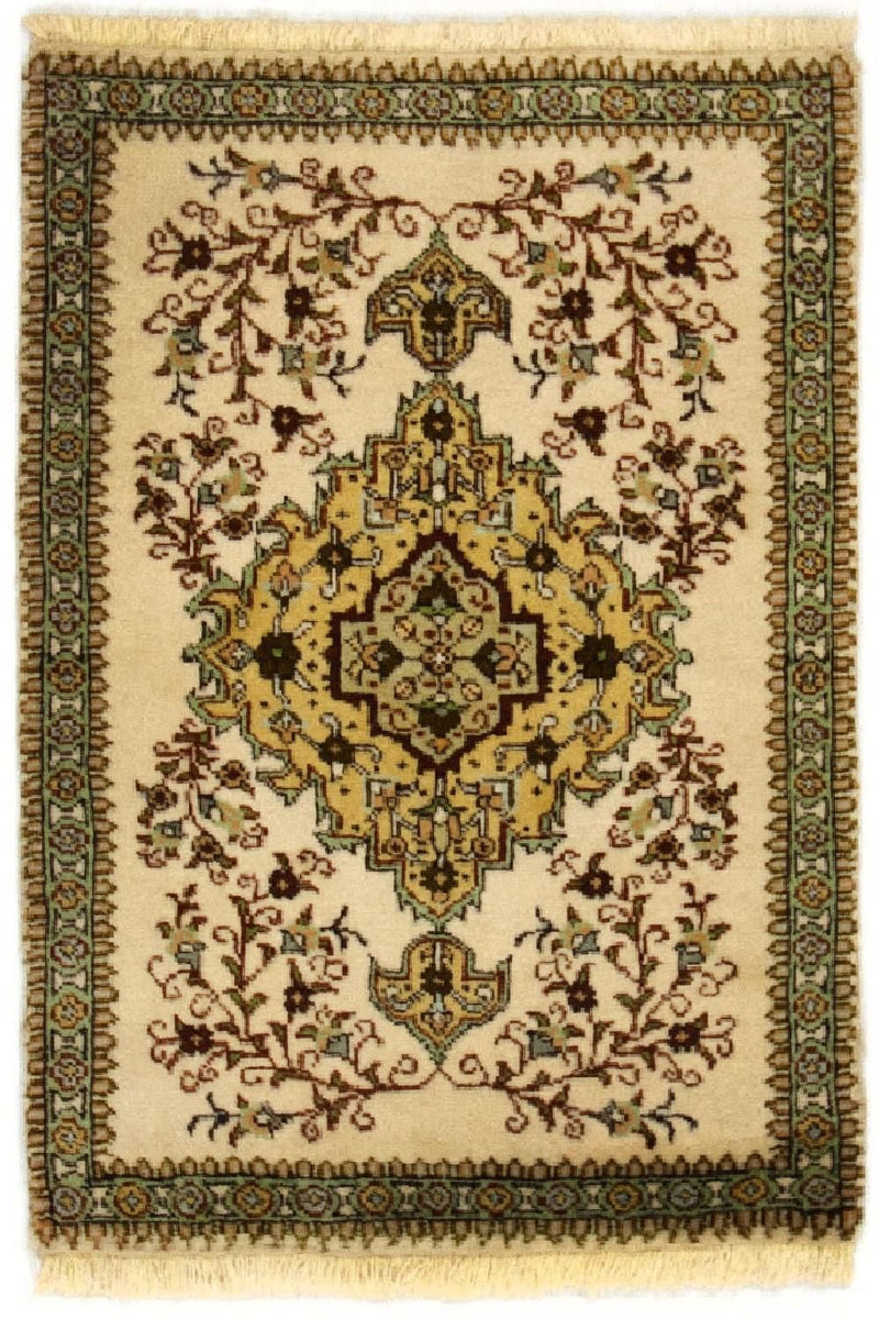 Perserteppich - Täbriz 87 x 62 cm - beige