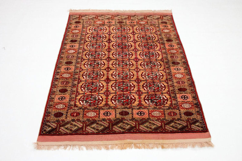 Afghan Teppich - Buchara 156 x 122 cm - lachs
