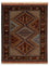 Afghan Teppich 148 x 118 cm - braun