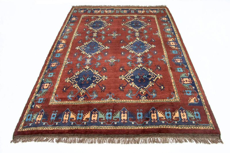 Afghan Teppich - Kunduz 294 x 211 cm - rot