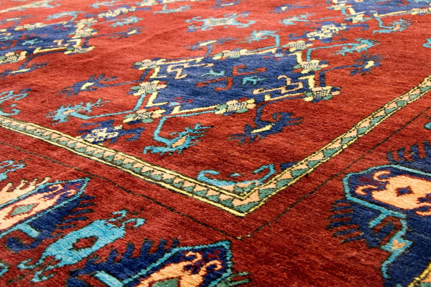 Afghan Teppich - Kunduz 294 x 211 cm - rot