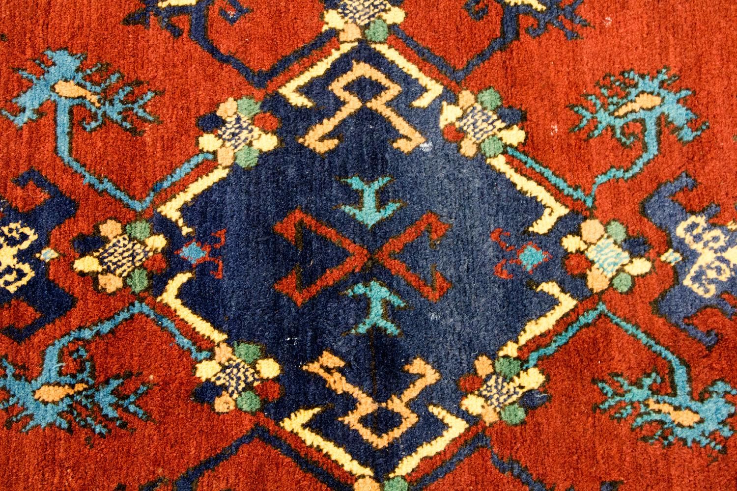 Afghan Teppich - Kunduz 294 x 211 cm - rot