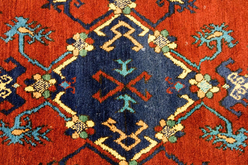 Afghan Teppich - Kunduz 294 x 211 cm - rot